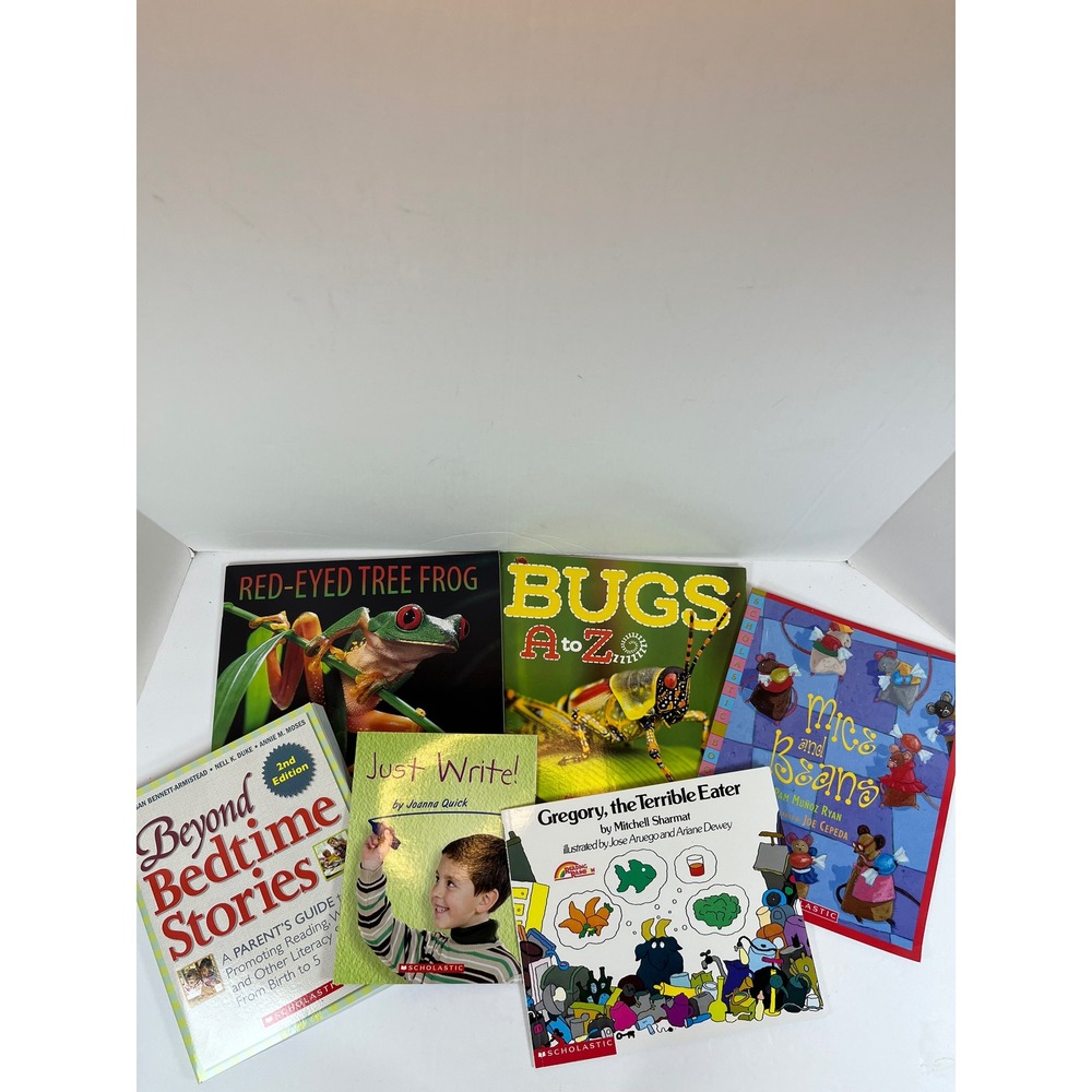 Scholastic Childrens Book Lot 6 Beyond Bedtime Stories Gregory Terrible Eater